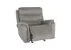 New Classic U092-13P2-GRY Kamari - Glider Recliner With Power Headrest & Footrest - Gray