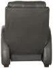 Jackson Furniture Industries 7647957-1273/58-3073/58 Reliever - Leather Power Headrest Power Lay Flat Reclining With CR3 Massage / Zero Gravity - Gunmetal