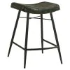 Coaster Fine Furniture 109258 Bayu - Leather Upholstered Counter Stool (Set of 2) - Espresso