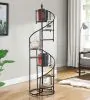 CoasterEssence 805675 Roseglen - 8-Shelf Staircase Bookshelf - Rustic Brown