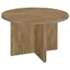 CoasterEveryday 183021 Jamestown - Round Composite Wood Dining Table - Mango