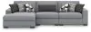 Benchcraft® 61305S4 Benchcraft® 61305S4 Bealton - 3-Piece Sectional With LAF Corner Chaise - Salt And Pepper