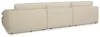 Benchcraft® 10006/64/46/17/08 Elyza - 4 Pc. - Right Arm Facing Corner Chaise 3 Pc Sectional, Ottoman - Linen