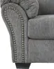 Benchcraft® 28105/38/35/25 Benchcraft® 28105/38/35/25 Allmaxx - 3 Pc. - Sofa, Loveseat, Rocker Recliner - Pewter
