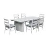 Intercon NS-CH-460C-BUF-RTA Nash - Outdoor Dining Panel Side Chair - Buff