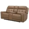 Liberty Furniture 7006SN-23P Liberty Furniture 7006SN-23P Carrington - Loveseat With Console P3 & ZG - York Sand