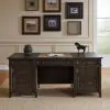 Liberty Furniture 297-HO-EXD Paradise Valley - Executive Desk - Saddle Brown