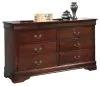 Ashley Furniture B376-31 Alisdair - Dresser - Reddish Brown