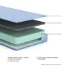Sierra Sleep® by Ashley M43011 Ikidz Ocean - Twin Mattress and Pillow Set of 2 - Blue
