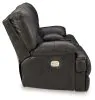 Ashley Furniture U6580118 Mountainous - Power Reclining Loveseat With Console /Adj Headrest - Eclipse