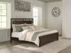 Ashley Furniture B441B8 Ashley Furniture B441B8 Covetown - King Panel Bed - Dark Brown