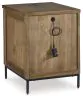 Ashley Furniture T686-7 Torlanta - Chair Side End Table - Brown