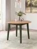 Ashley Furniture D401-15 Ashley Furniture D401-15 Gesthaven - Round Dining Room Drop Leaf Table - Natural / Green