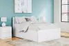 Ashley Furniture EB9630B15 Ashley Furniture EB9630B15 Onita - Full Panel Platform Bed With 2 Side Storage - White