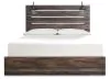 Ashley Furniture B211B14 Ashley Furniture B211B14 Drystan - King Panel Bed - Brown / Beige