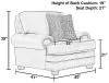 Jackson Furniture Industries 524101-1268/09-3068/09 Roberto - Leather Chair - Cocoa