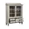 Liberty Furniture 661W-CH5468 Whitney - Display Cabinet - Antique Linen / Weathered Gray