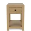 Riverside Furniture 91012 Davie - Chairside Table - Light Brown