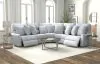 Jackson Furniture Industries 633/66/68/67-18 Jackson Furniture Industries 633/66/68/67-18 Majesty - 3 Piece Deep Seating Power Reclining Sectional - Shark