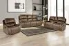 New Classic 20-093-3NP New Classic 20-093-3NP Brookings - 3 Piece Manual Sofa & Loveseat & Recliner - Brown