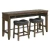 Intercon KA-TA-7636-RAI-C Intercon KA-TA-7636-RAI-C Kona - Sofa Bar Table - Raisin