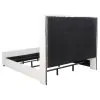Coaster Fine Furniture 306051KW Natasha - Upholstered California King Bed - Cream