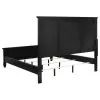 CoasterEssence 201321KWN-S5 Sandy Beach - 5 Piece California King Panel Bedroom Set - Black