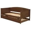 Coaster Fine Furniture 300686 Bozeman - Wood Twin Daybed With Trundle - Medium Walnut