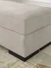 Benchcraft® 5990214 High Profile - Ottoman - Taupe