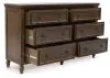 Benchcraft® B787-31 Sturlayne - Dresser - Brown
