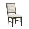 New Classic D4101-20 Plateau - Side Chair (Set of 2) - Rustic Espresso