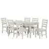 New Classic 40-D4129-D6C Echo - Dining Table And 6 Chairs - Driftwood