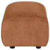 Coaster Fine Furniture 504954 Burnett - Chenille Upholstered Ottoman - Burnt Orange