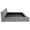 Coaster Fine Furniture 315981KWB2 Wilshire - California King Footboard & Side Rails & Slats & Conceal Panels, Box 2 of 2 - Gray