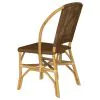 Coaster Fine Furniture 109122 Lexley - Woven Rattan Dining Side Chair (Set of 2) - Brown