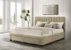 Coaster Fine Furniture 316010KE Wheatland - 4-Drawer Upholstered Eastern King Storage Bed - Light Brown