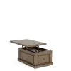 Riverside Furniture 26402 Hamilton - Lift-Top Trunk Cocktail Table - English Oak