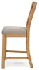 Ashley Furniture D773-124 Havonplane - Upholstered Barstool (Set of 2) - Brown