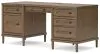 Ashley Furniture H769-21 Roanhowe - Home Office Desk - Brown