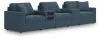 Ashley Furniture 92121S64 Ashley Furniture 92121S64 Modmax - 5-Piece Sectional With Audio System And With Storage Console - Ink