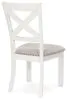 Ashley Furniture D642/45/01(2)/00/60 Robbinsdale - 7 Pc. - Rectangular Dining Room Extension Table, 4 Upholstered Side Chairs, Bench, Server - Antique White
