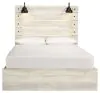 Ashley Furniture B192B24 Ashley Furniture B192B24 Cambeck - Queen Panel Bed With 4 Storage Drawers - Whitewash