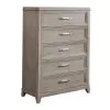 Liberty Furniture 902-BR-CKUBDMC Liberty Furniture 902-BR-CKUBDMC Belmar - 4 Piece Bedroom Set (California King Upholstered Bed, Dresser & Mirror, Chest) - Washed Taupe
