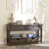 Liberty Furniture 792-OT1030 Mill Creek - 2 Drawer Sofa Table - Peppercorn