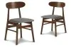 New Classic D331-20-DGR New Classic D331-20-DGR Morocco - Dining Chair With Seat Cushion (Set of 2) - Dark Gray