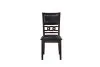 New Classic D1701-50S New Classic D1701-50S Gia - 5 Piece Round Dining Set - Ebony