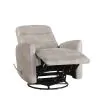 New Classic U2518-14-GRY New Classic U2518-14-GRY Takami - Swivel Recliner - Gray
