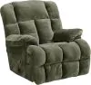 Jackson Furniture Industries 65412-2334/15 Jackson Furniture Industries 65412-2334/15 Cloud 12 - Power Chaise Rocker Recliner - Sage