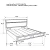 CoasterEveryday 205111KW Miranda - Wood California King Storage Panel Bed - White