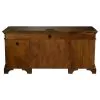 CoasterElevations 881282 Hartshill - 5-Drawer Credenza Office Desk Burnish Oak - Burnished Oak